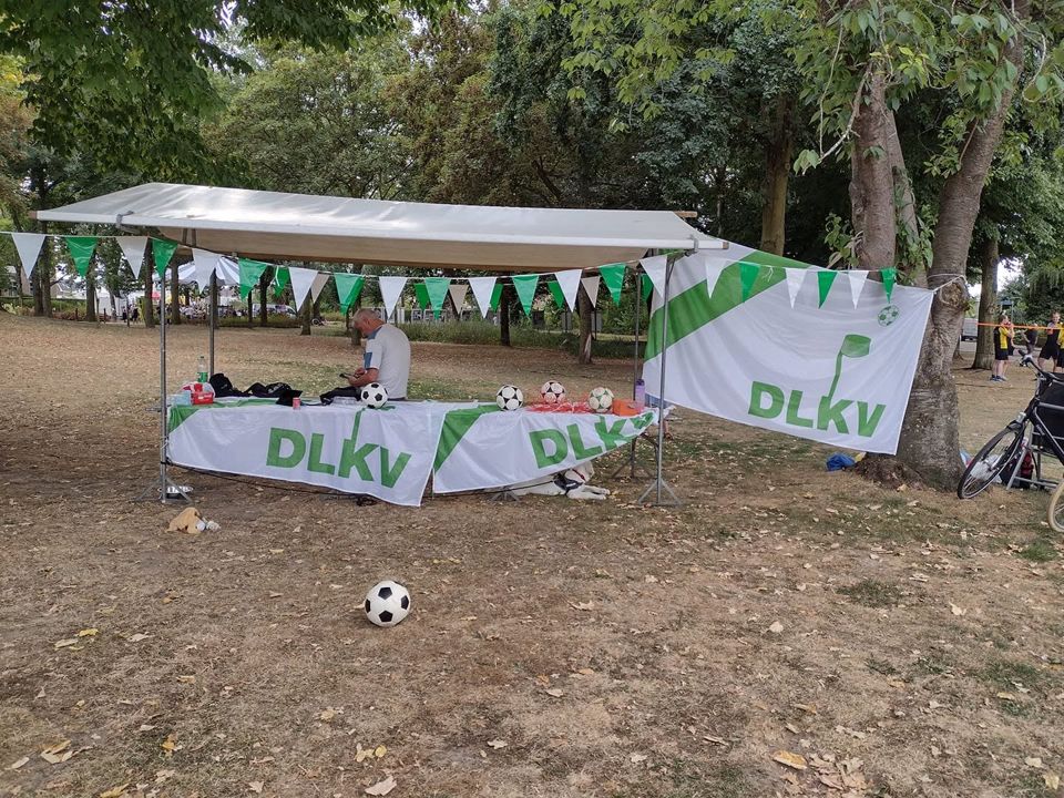 DLKV stand op een evenement